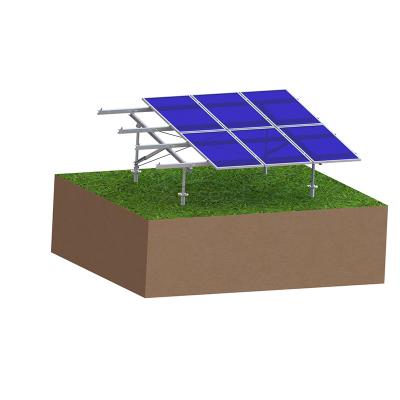 steel solar ground installation structure