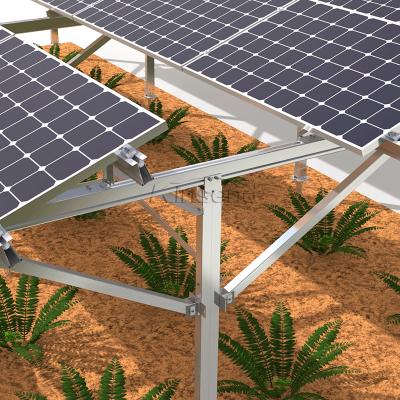Sistema de montaje solar agrícola