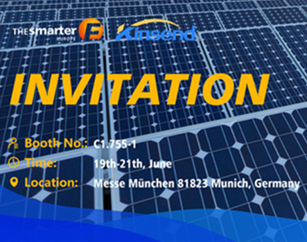 La Europa intersolar más inteligente, Munich Alemania. Puesto Kinsend C1.755-1