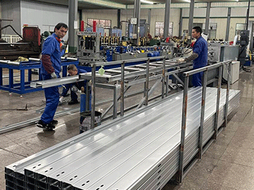 Kinsend Group fabrica la planta de procesamiento de acero ZAM