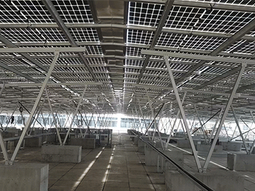 Sistema de montaje solar BIPV 700KW, China